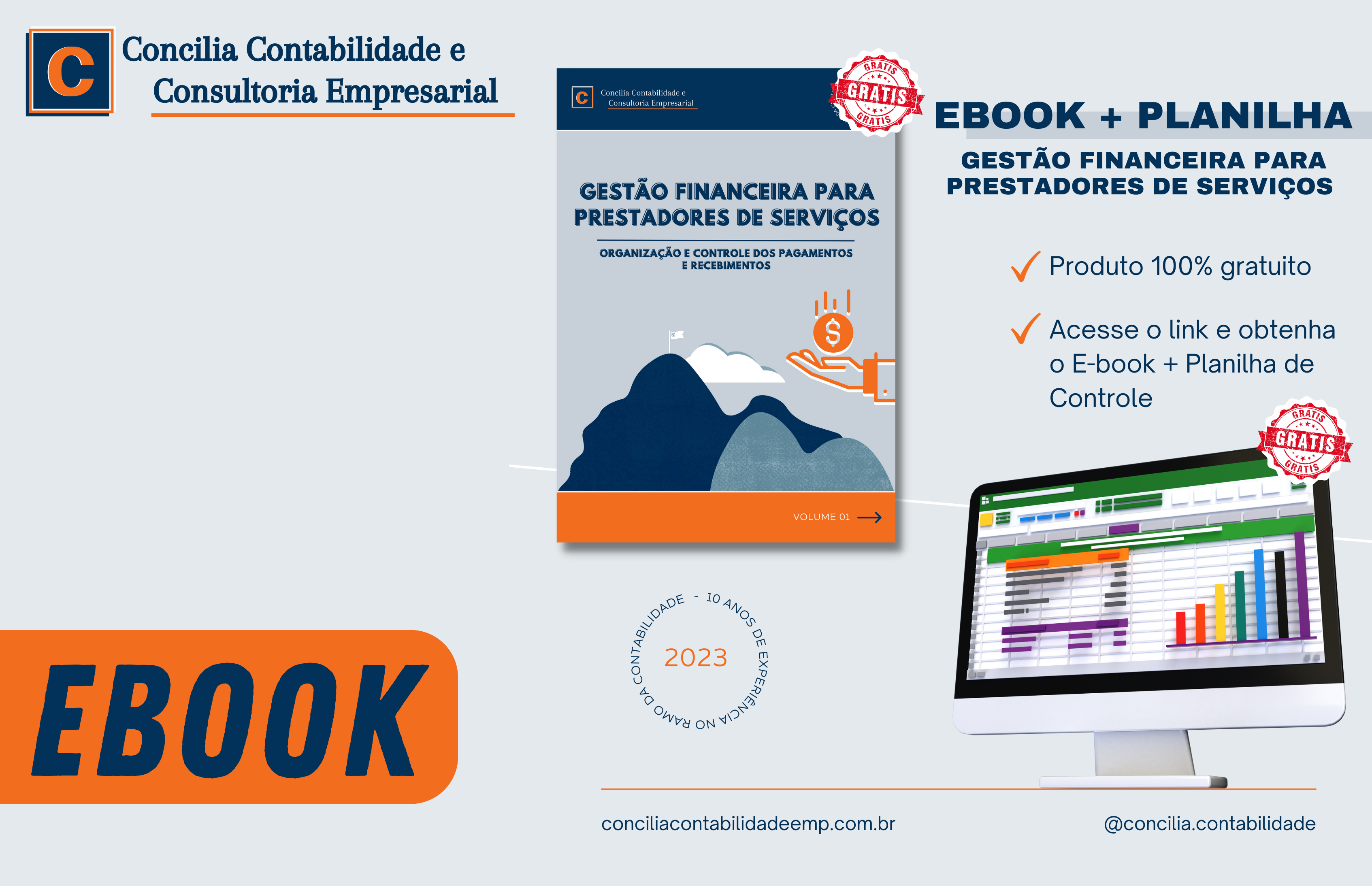 eBook + Planilha de Gestão Financeira